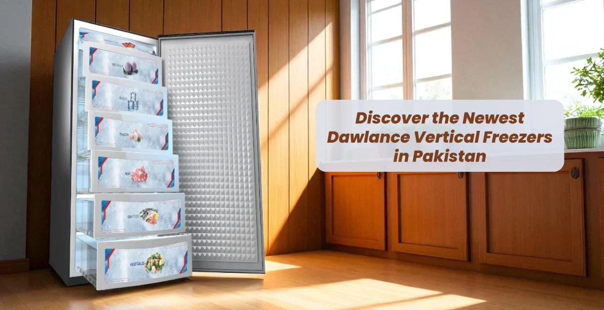 Discover the Newest Dawlance Vertical Freezers in Pakistan