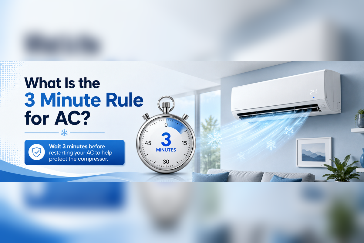 What Is the 3 Minute Rule for AC? Why You Should Wait Before Restarting
