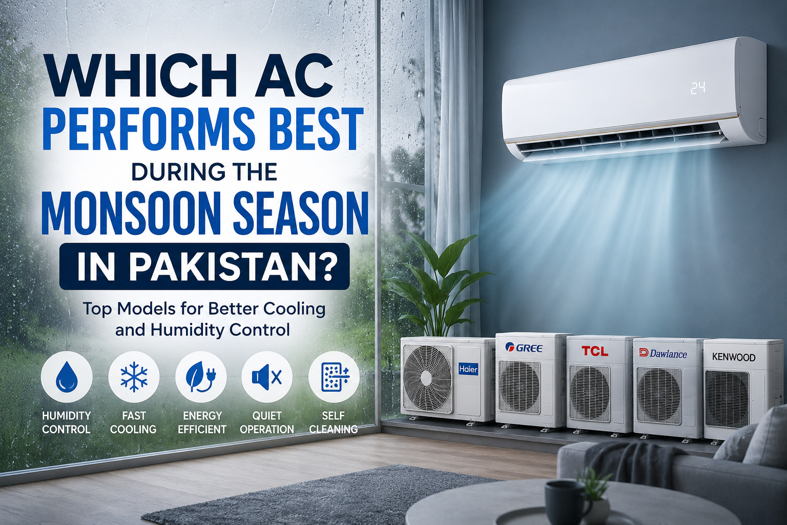 Which AC Performs Best During the Monsoon Season in Pakistan?