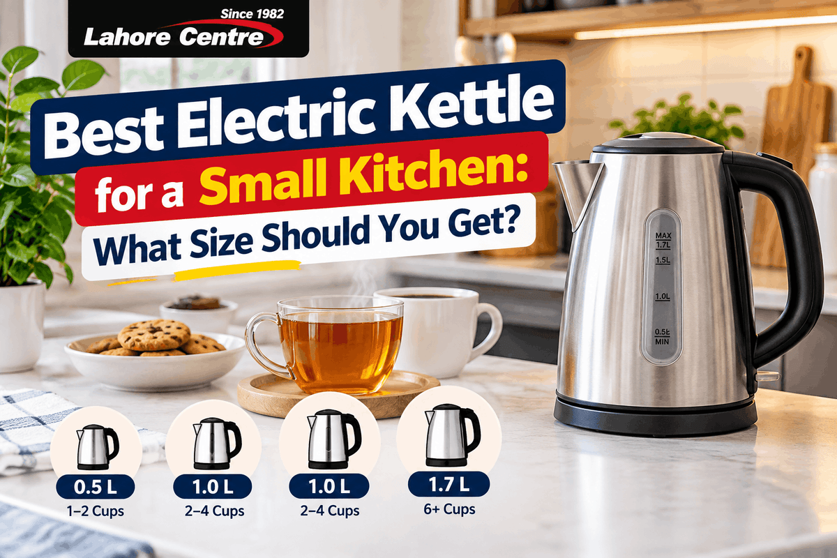 Best Electric Kettle for a Small Kitchen: What Size Should You Get?