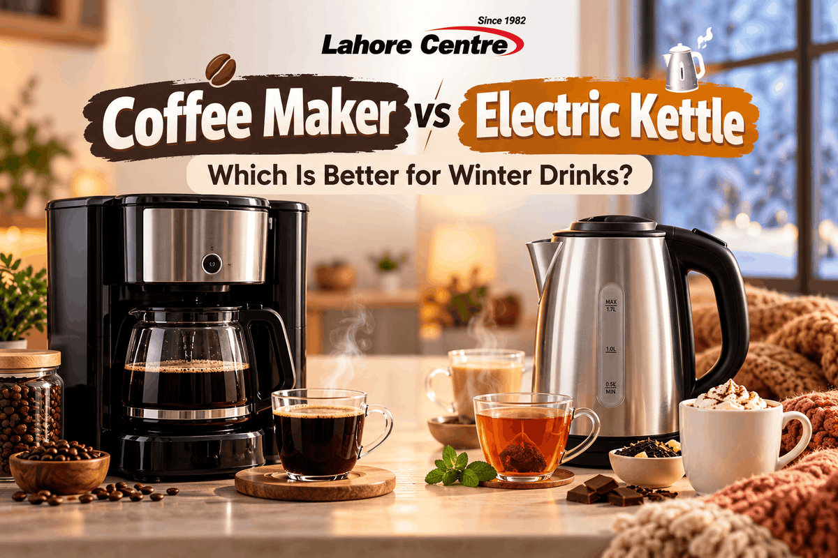 Coffee Maker vs Electric Kettle: Which Is Better for Winter Drinks?