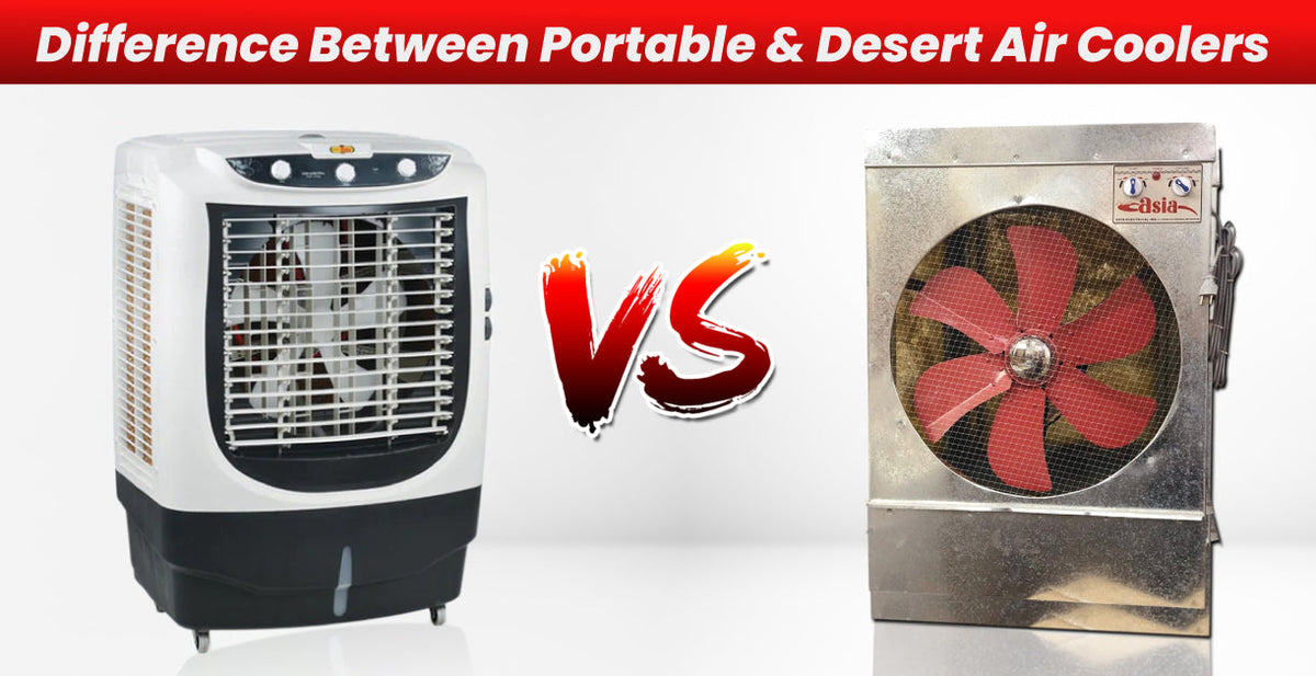 What Is The Difference Between Portable And Desert Air Coolers?