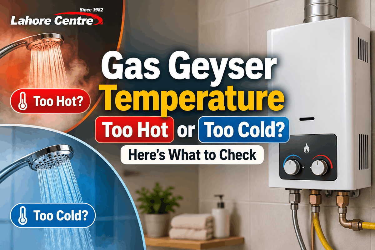 Gas Geyser Temperature Too Hot or Too Cold? Here's What to Check