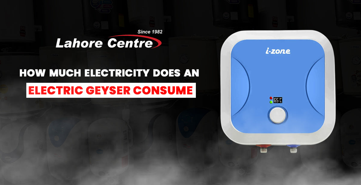 How Much Electricity Does an Electric Geyser Consume?