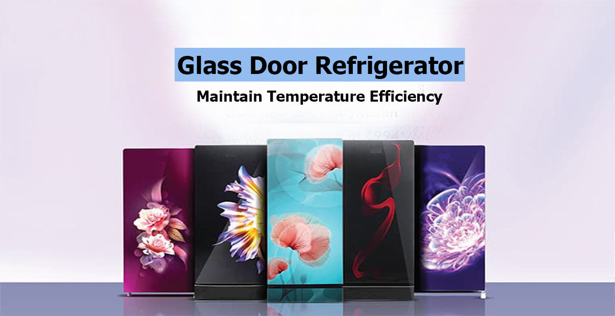 How Does a Glass Door Refrigerator Maintain Temperature Efficiency?