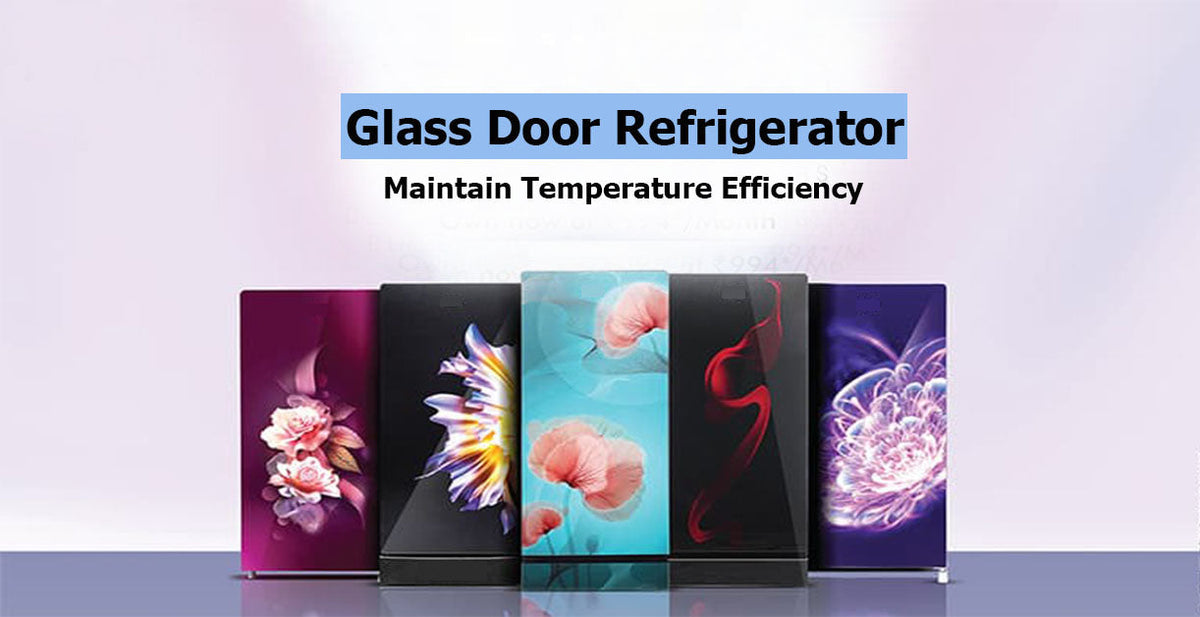 How Does a Glass Door Refrigerator Maintain Temperature Efficiency?