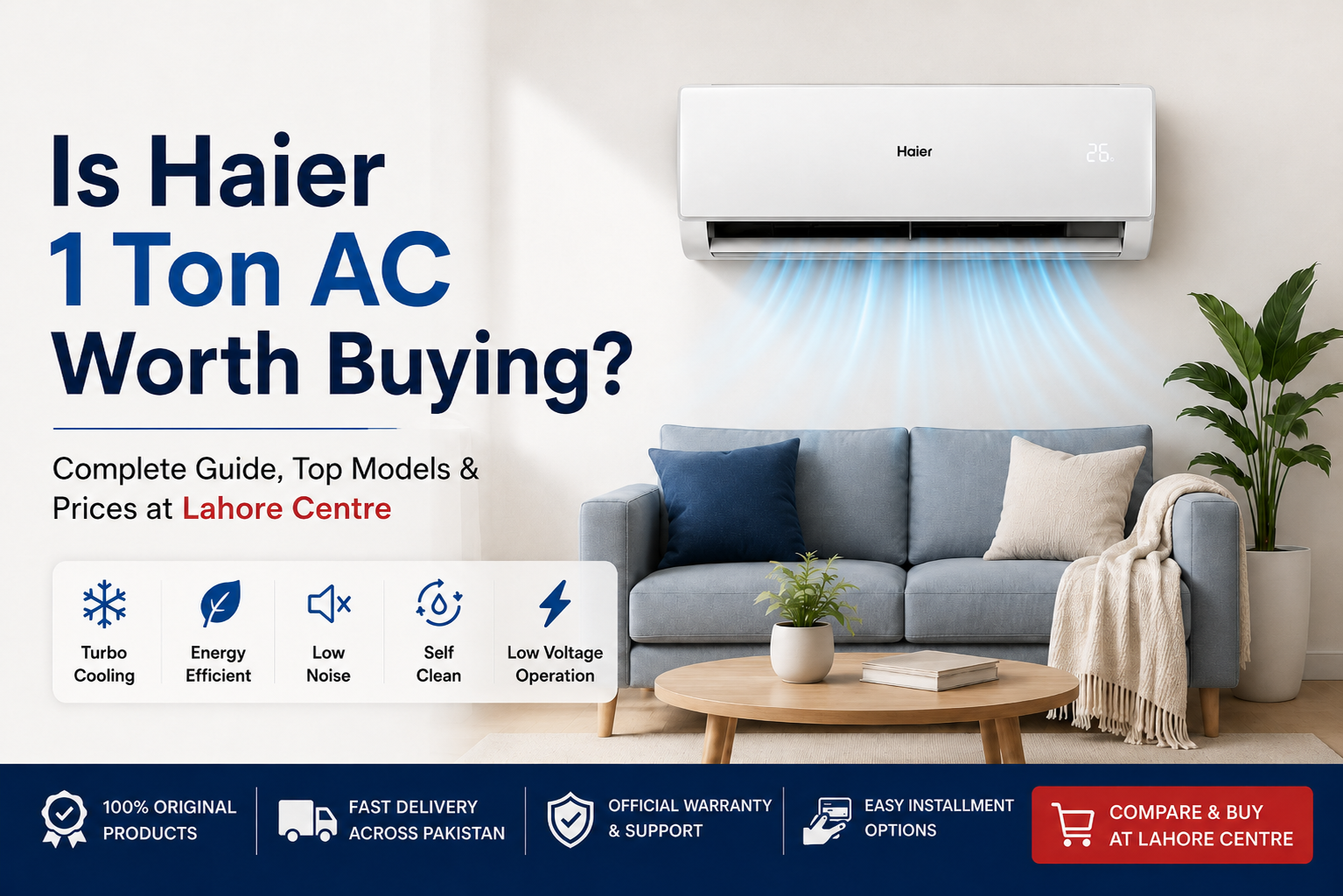 Haier 1 ton AC | Is It Worth Buying