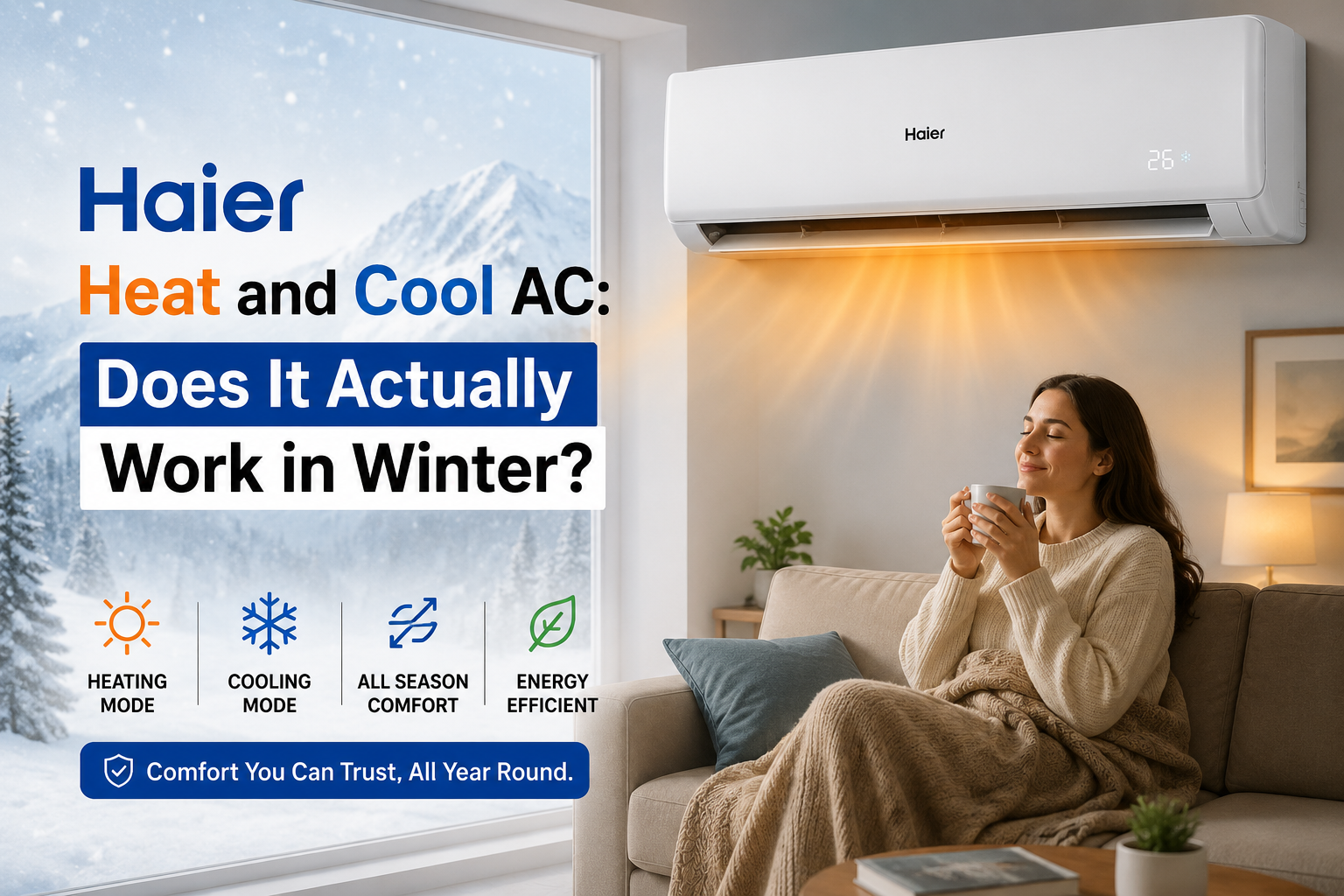 Haier heat and cool AC- Does it actually work in winter
