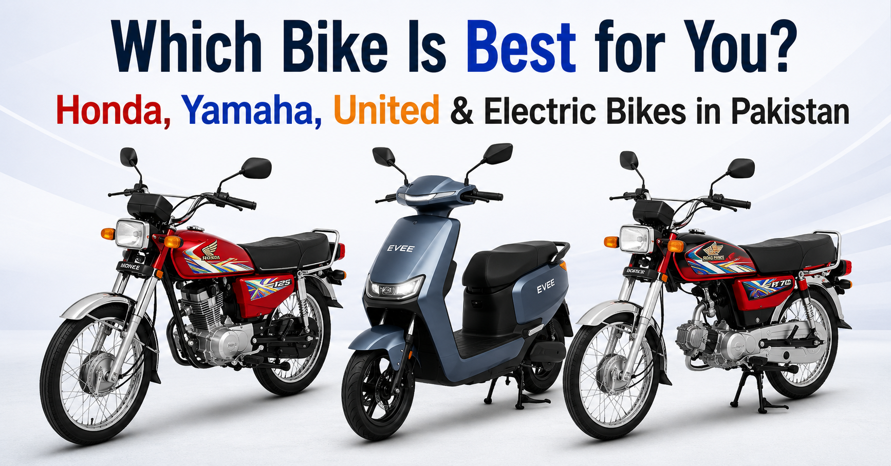 Honda, Road prince, Yamaha, United, Electric bike