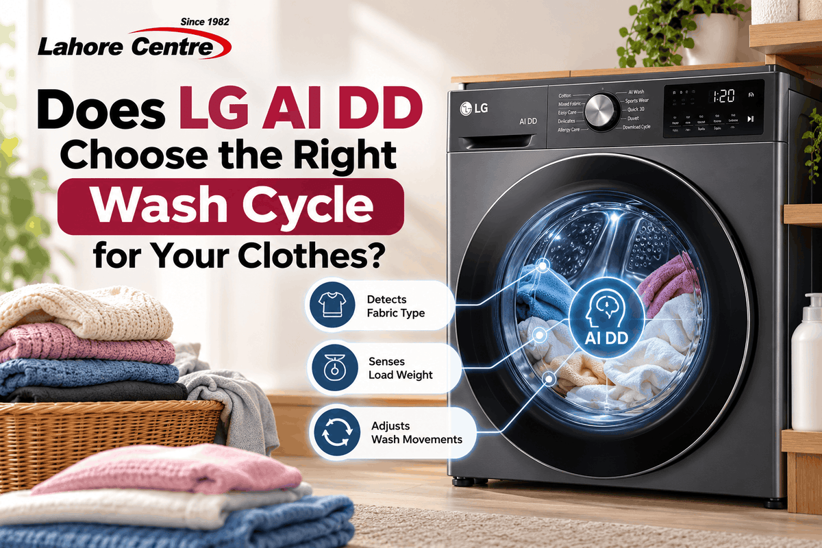 Does LG AI DD Choose the Right Wash Cycle for Your Clothes?