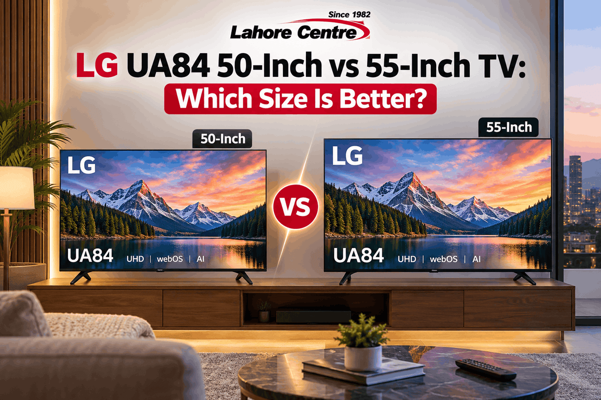 LG UA84 50-Inch vs 55-Inch TV: Which Size Is Better?