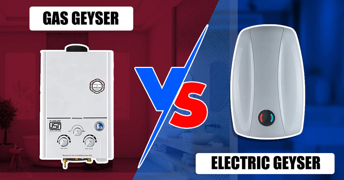 Gas Geysers vs Electric Geysers | Lahorecentre