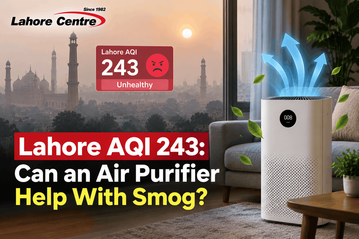 Lahore AQI 243: Can an Air Purifier Help With Smog?