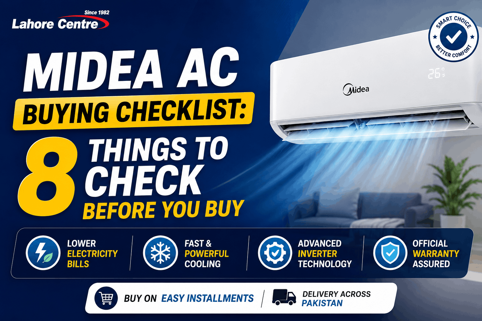 Midea AC Buying Checklist: 8 Things to Check Before You Buy