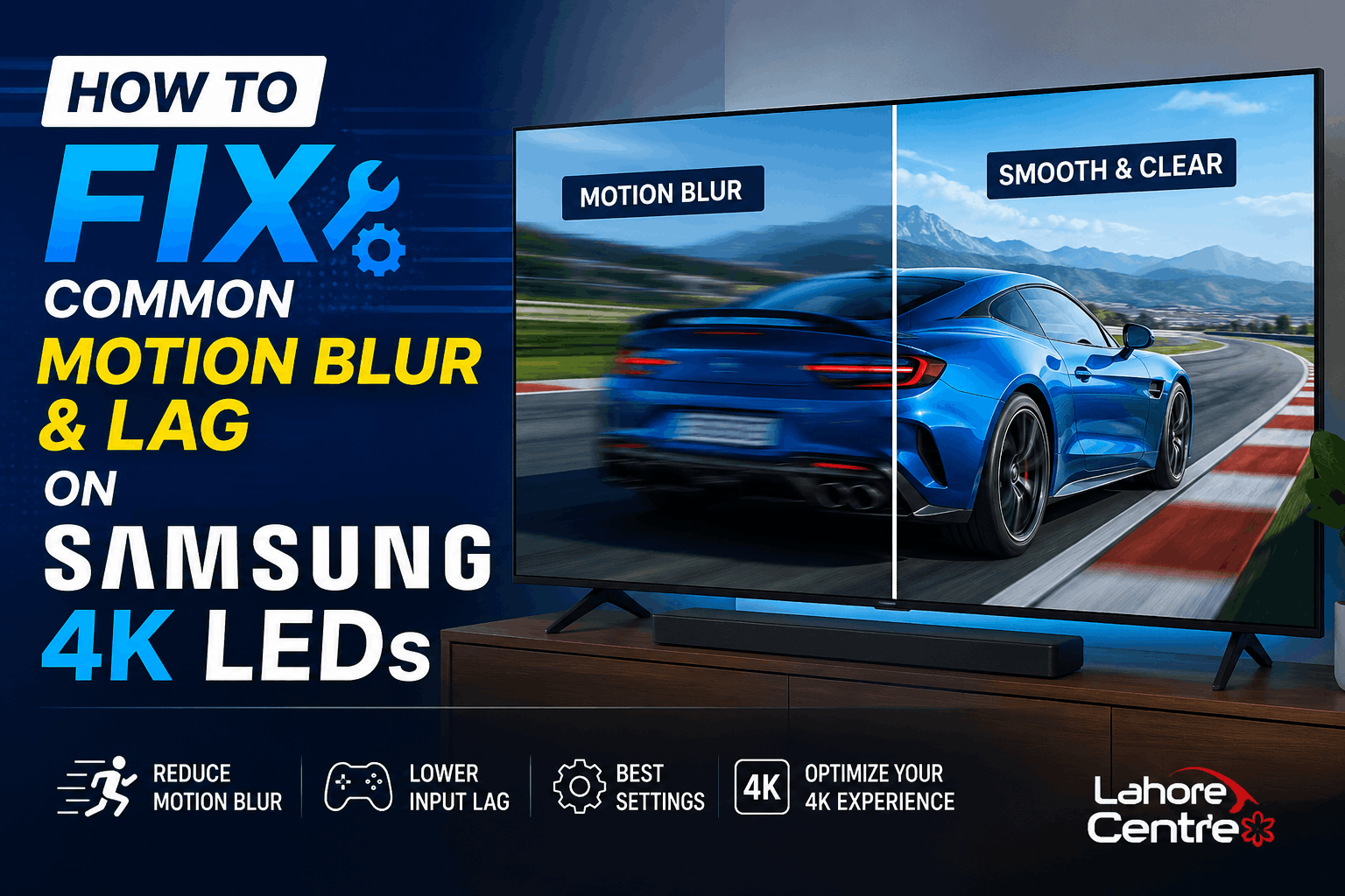 How to Fix Common Motion Blur and Lag on Samsung 4K LED