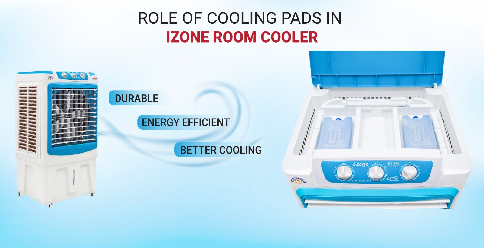 What is The Role of Cooling Pads in iZone Air Coolers?