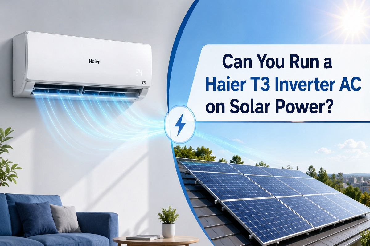 Can You Run a Haier T3 Inverter AC on Solar Power?