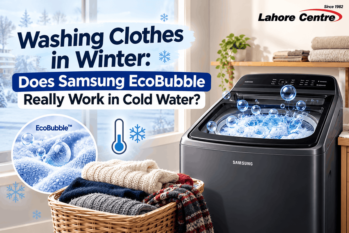 Washing Clothes in Winter: Does Samsung EcoBubble Really Work in Cold Water?
