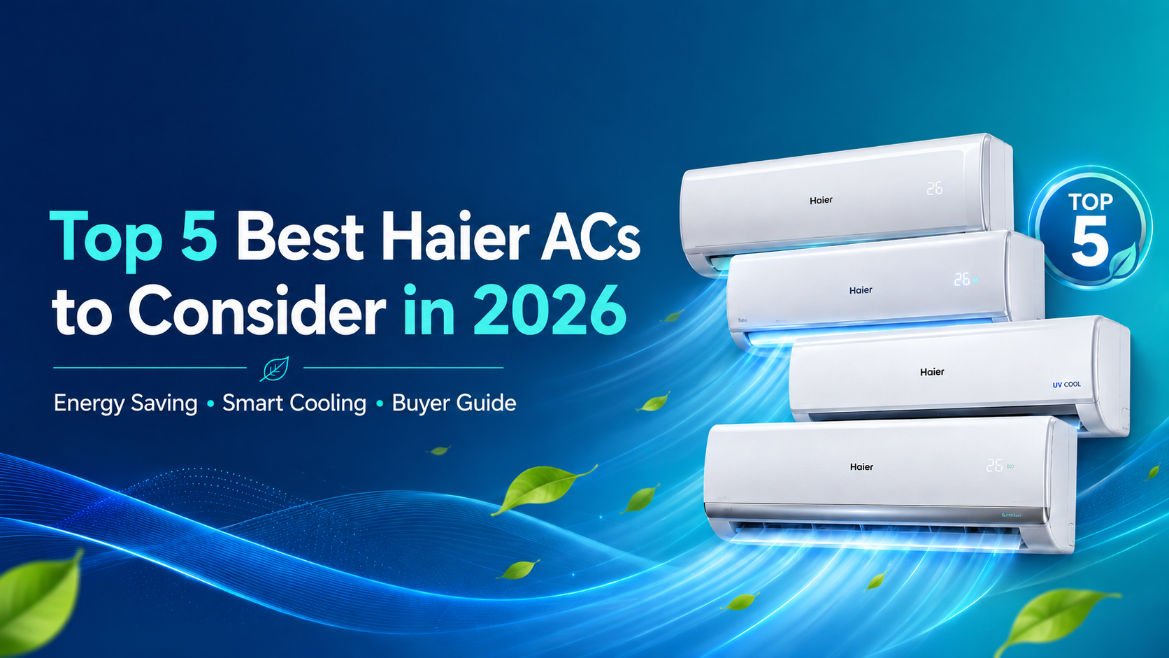 Top 5 best haier ACs to consider in 2026