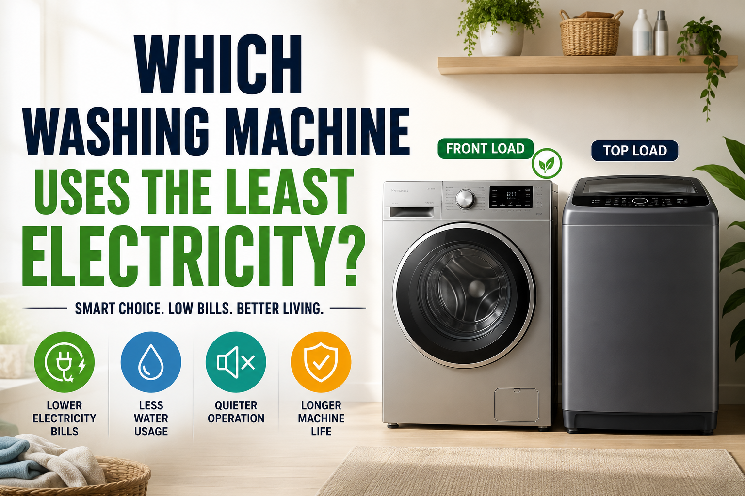 Which Washing Machine Uses the Least Electricity?