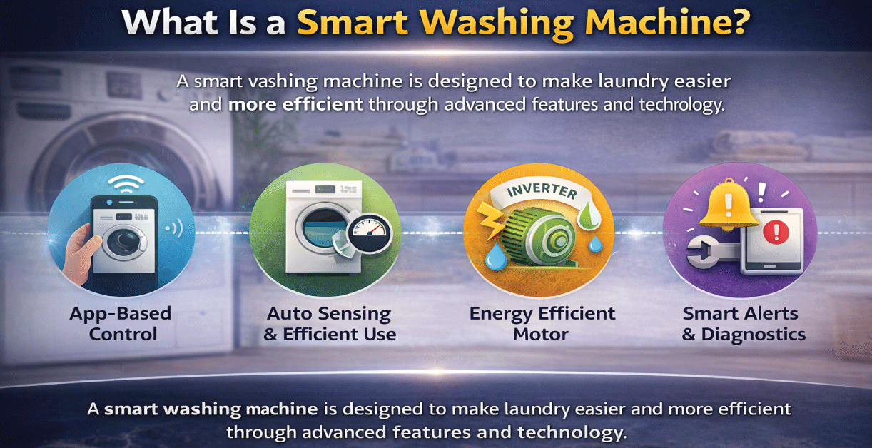 What is a smart washing machine?