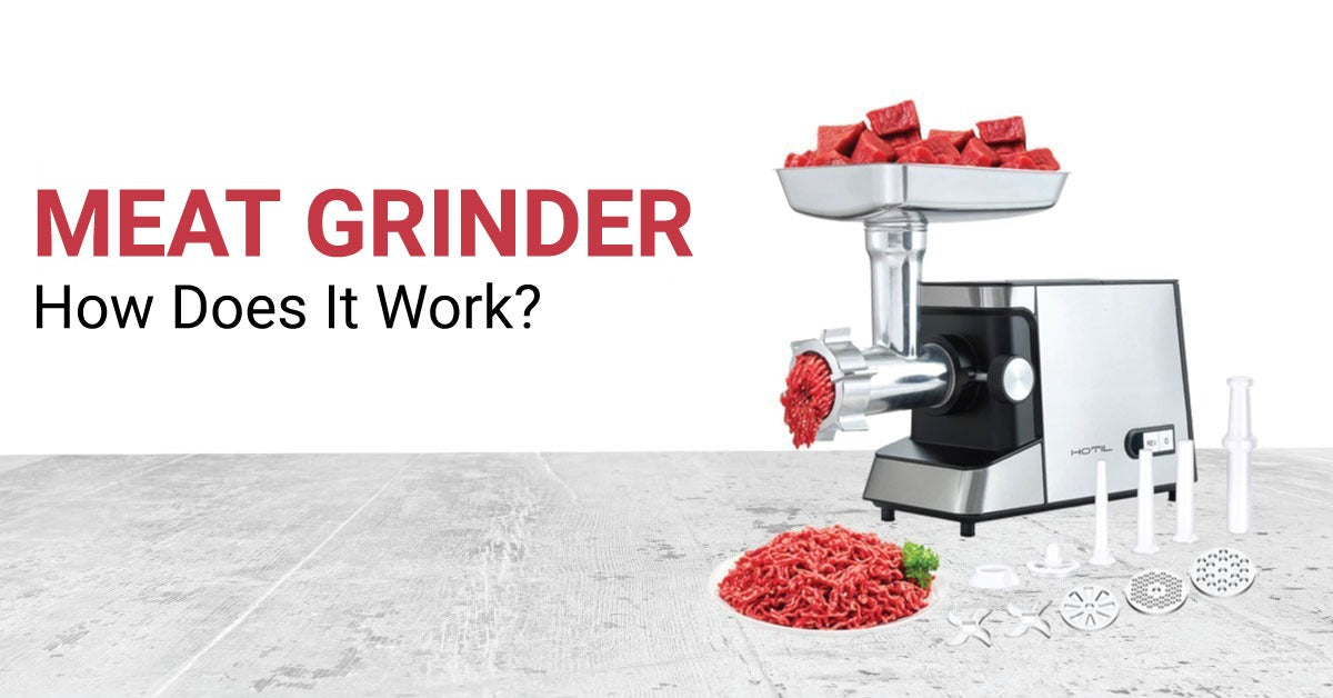 Meat grinder machine: how does it work?