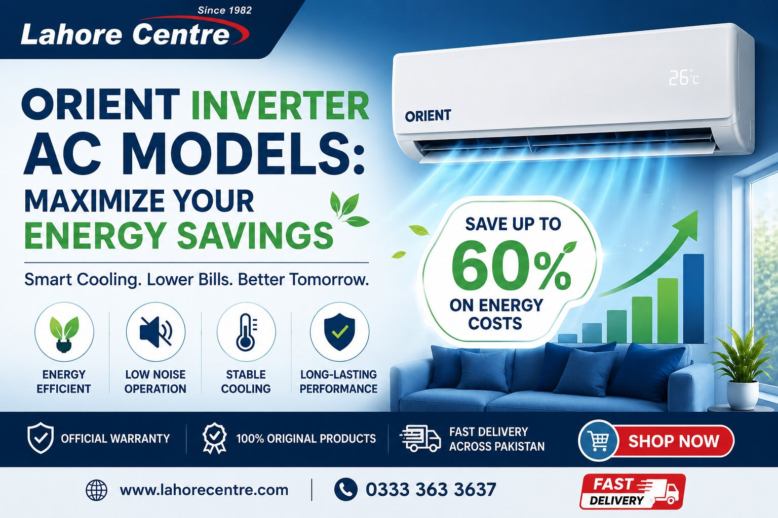 Orient Inverter AC Models: Maximize Your Energy Savings