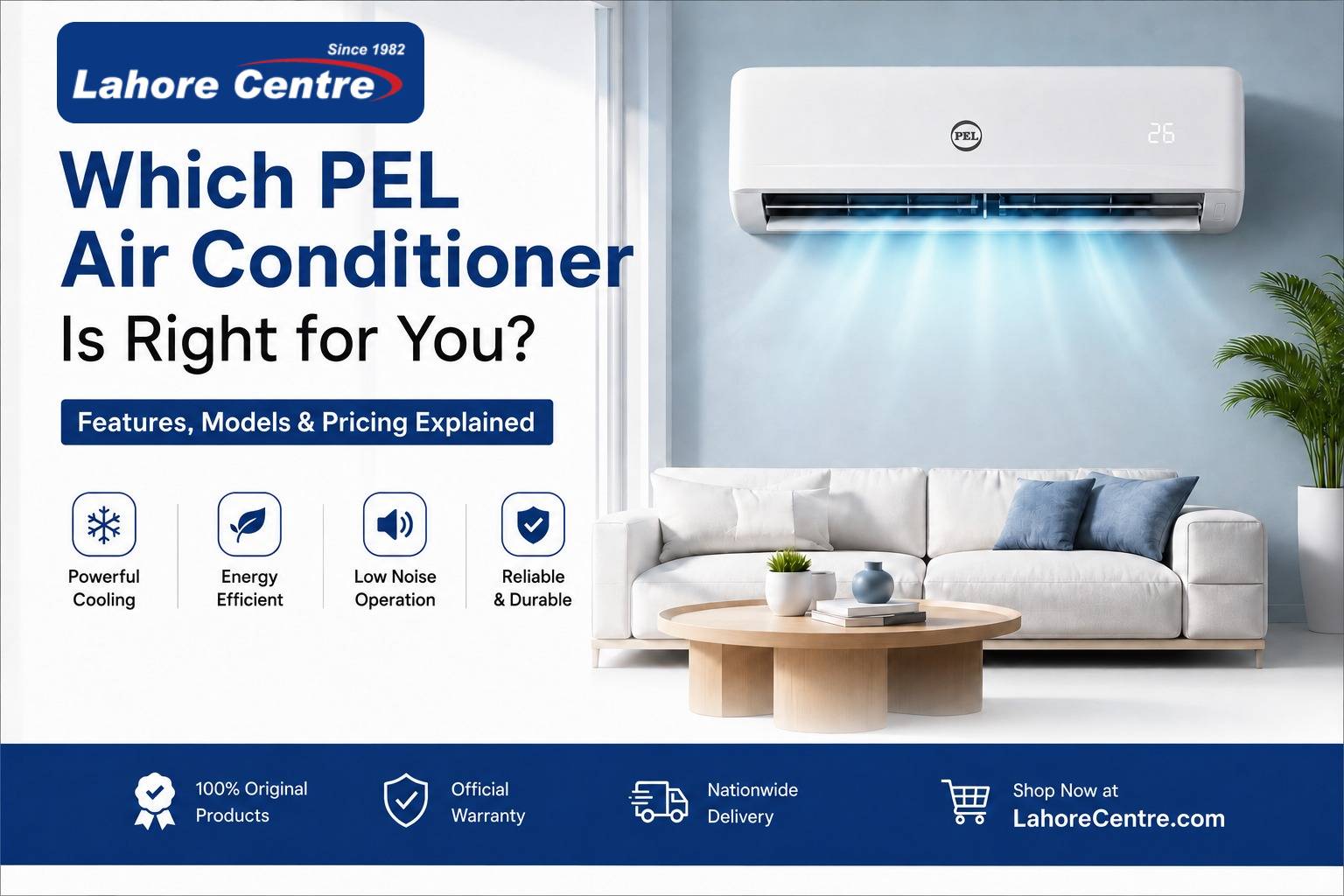 Which PEL Air Conditioner Is Right for You? Features, Models & Pricing Explained