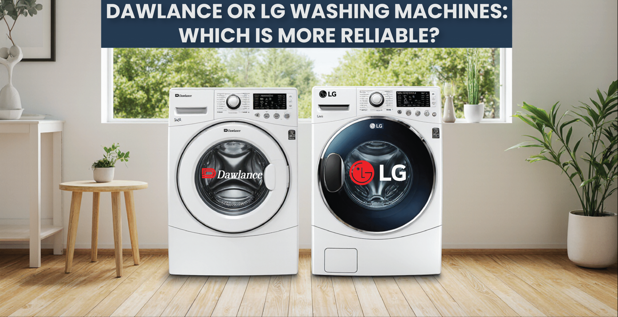 Dawlance or LG Washing Machines: Which is More Reliable?