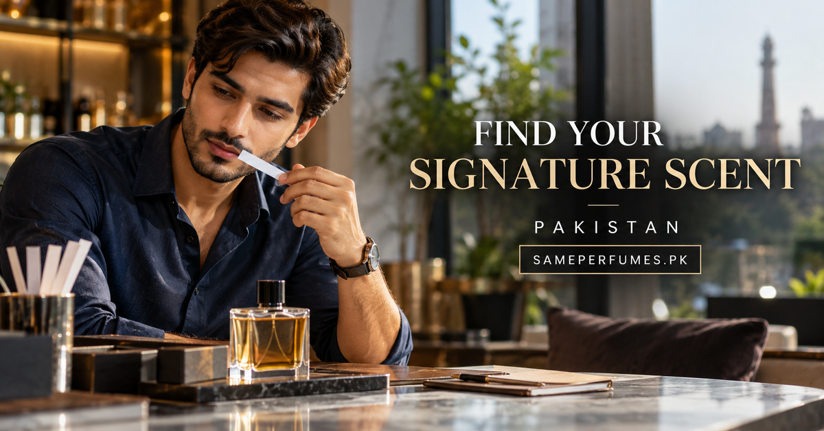 How to Choose a Signature Perfume for Men in Pakistan