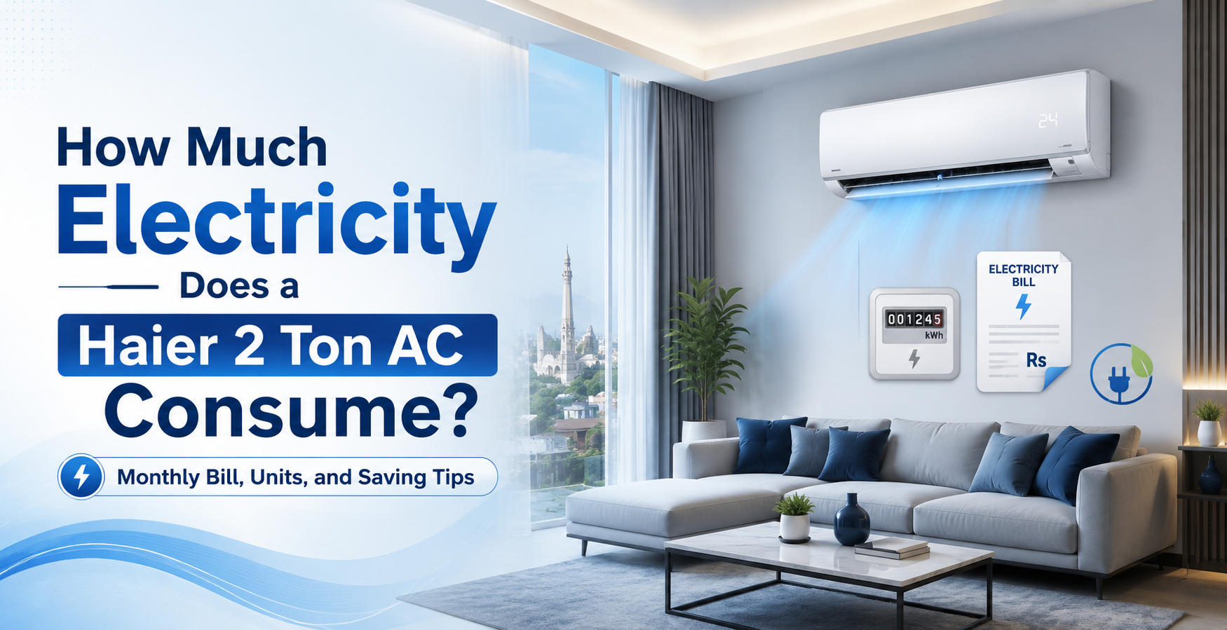 How Much Electricity Does a Haier 2 Ton AC Consume?