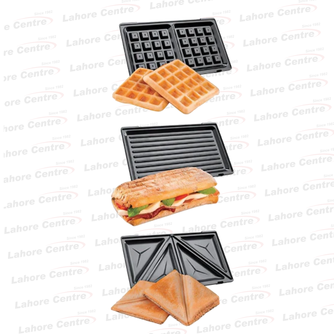 Anex AG-2039C Deluxe Sandwich Maker 3 in 1