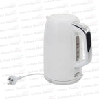 Anko KE01312 1.7L Kettle White and Silver Look on Installments