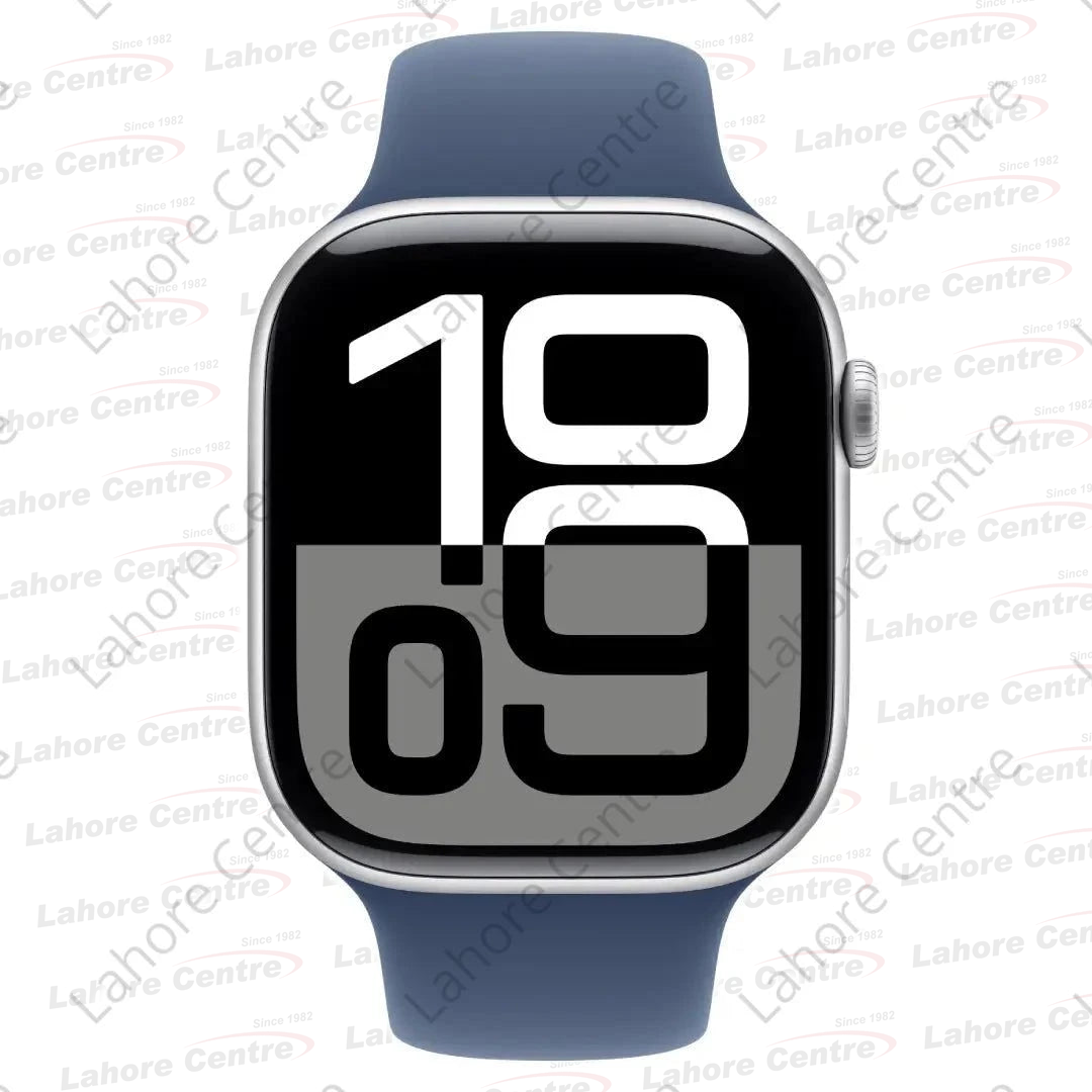 Apple Watch Series 10 GPS Sleek 46mm Silver Aluminum Case