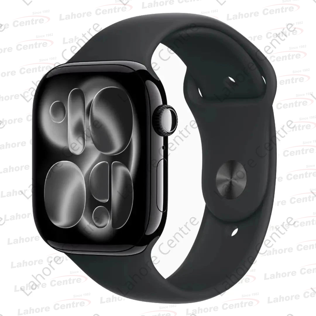 Apple Watch Series 11 GPS with 46mm Jet Black Aluminum Case