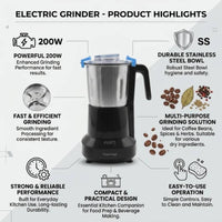 Cambridge CG-5026 Coffee & Spice Grinder Price in Pakistan