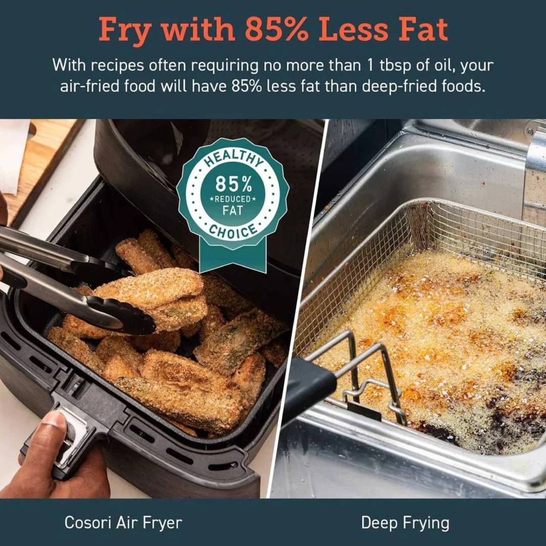 Cosori 5.5L Air Fryer CP158-AF Black on Installments