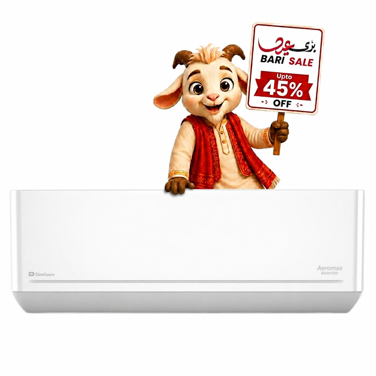 Dawlance 1 Ton AeroMax Inverter Split AC Bari Eid Bari Sale