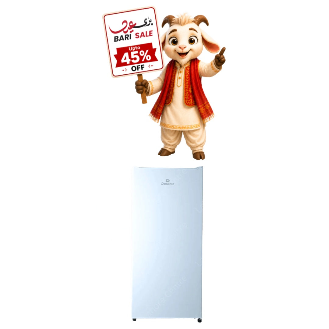 Dawlance 9106 Bedroom Single Door Refrigerator White | Bari Eid Bari Sale