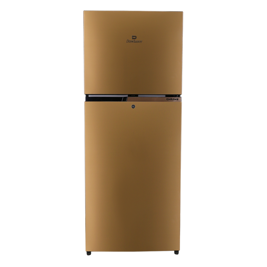 Dawlance 9160LF Chrome Double Door Refrigerator Pearl Copper