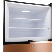 Dawlance 9160LF Chrome Double Door Refrigerator Pearl Copper