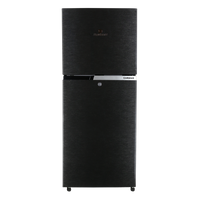 Dawlance 9173 WB Chrome Double Door Refrigerator Hairline Black
