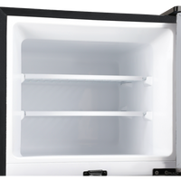 Dawlance 9173 WB Chrome Double Door Refrigerator Hairline Black