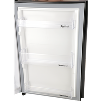 Dawlance 9173 WB Chrome Double Door Refrigerator Hairline Black