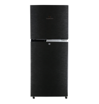 Dawlance 9178 LF Chrome Double Door Refrigerator Hairline Black
