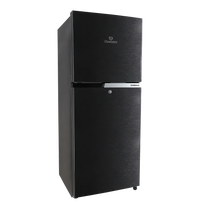 Dawlance 9178 LF Chrome Double Door Refrigerator Hairline Black