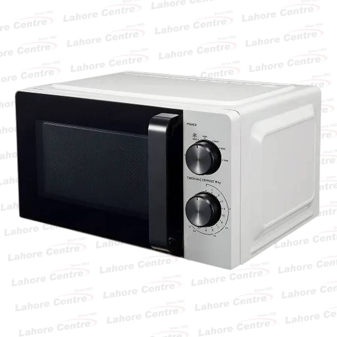 EcoStar 20 Liter Mechanical Solo Microwave Oven White