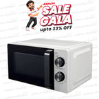 EcoStar 20 Liter Mechanical Solo Microwave Oven White on Installments