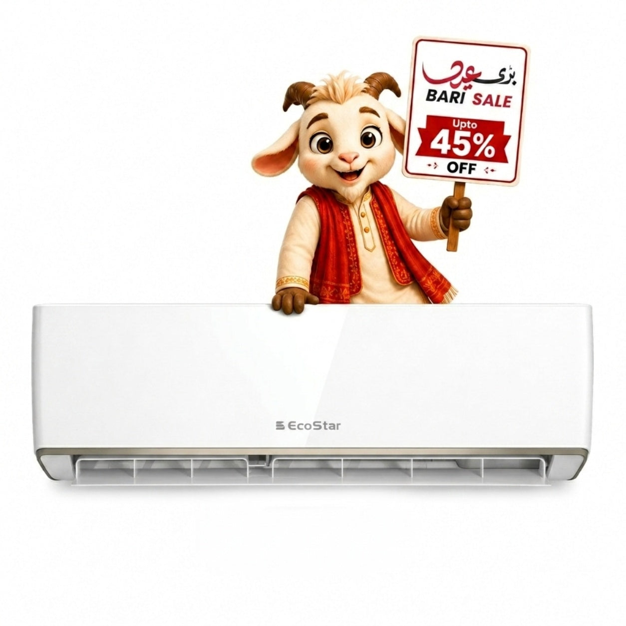 EcoStar ES-12DU01WG Duke Inverter 1 Ton AC Bari Eid Bari Sale