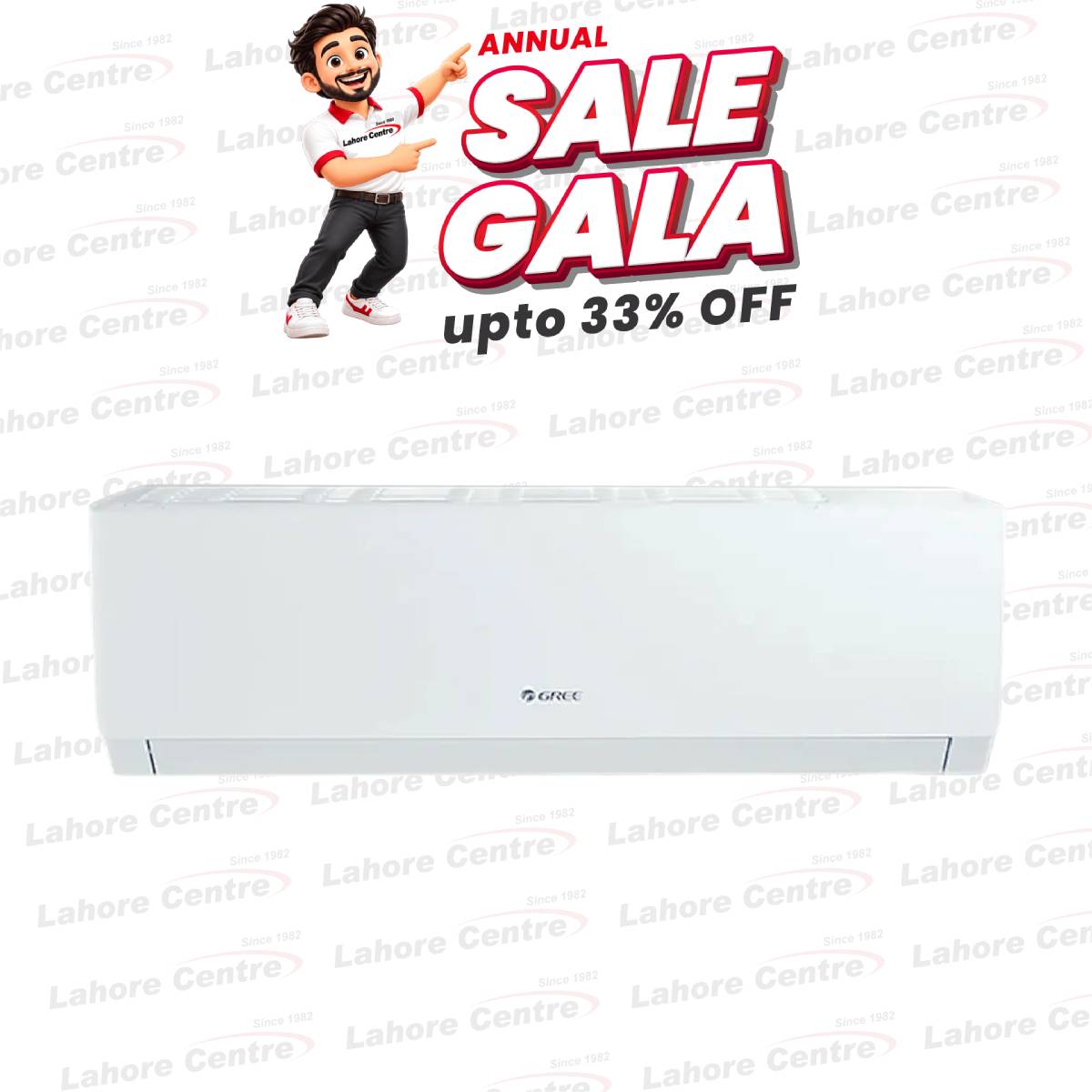 Gree 18-PITH11 (Heat & Cool) 1.5 Ton Inverter AC